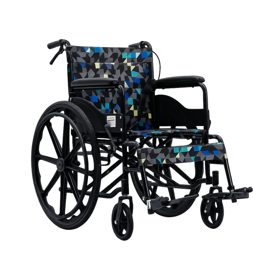 Spray-Painted Soft-Seat Wheelchair – CCXA031