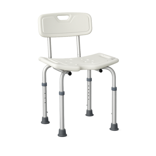 Bath Stool with Backrest – MD07